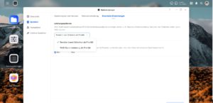 Abbildung 4: F&uuml;r das Erstellen des Arrays sollten Sie im Speichermanager die Option <span class="ui-element">RAID-Synchronisierung als Priorit&auml;t</span> einstellen. Damit verringerte sich im Test die veranschlagte Zeit von&nbsp;14 auf 8&nbsp;Stunden. Hinterher m&uuml;ssen Sie die Priorit&auml;t unbedingt wieder umstellen.