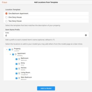 Abbildung 8: Templates erleichtern das Erstellen eines semantischen Modells.