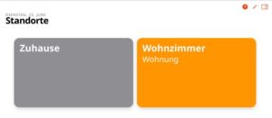 Abbildung 9: &Uuml;bersicht &uuml;ber die Standorte der OpenHAB-Installation.