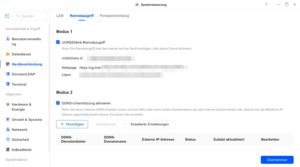 Abbildung 9: Der Zugriff von au&szlig;en auf das NAS l&auml;sst sich relativ einfach &uuml;ber UGreenlink realisieren, allerdings gibt man sich damit in die H&auml;nde des Herstellers. Der Zugriff &uuml;ber DDNS ist schon eher der Privatsph&auml;re zutr&auml;glich.