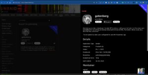 Abbildung 3: Tika und Gotenberg stehen in Unraid in an Paperless angepasster Form bereit. Etwas individuelle Nacharbeit ist trotzdem notwendig.