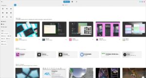 Abbildung 6: Das NX Software Center kommt mit einer optisch besonders ansprechenden Oberfl&auml;che.