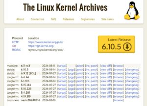 Abbildung 7: Die Kernel-Entwickler selbst pflegen mehrere Long-Term-Support-Versionen. Die neueste davon ist unter Tumbleweed und Slowroll als Paket verf&uuml;gbar.