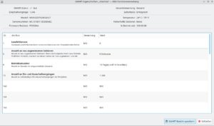 Abbildung 10: Der KDE Partition Manager äußert sich auch zur Gesundheit Ihrer Laufwerke.