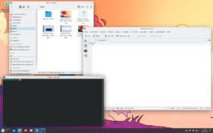 Abbildung 4: Anspruchsvolle Software: Die Programme aus dem KDE-Umfeld k&ouml;nnen sich ebenfalls sehen lassen.