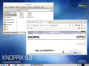 Abbildung 1: Knoppix gilt als Pionier des Live-Linux auf CD und entwickelte sich sp&auml;ter auch in Richtung Rescue-System weiter. Mittlerweile gilt seine Entwicklung aber als weitgehend eingestellt.