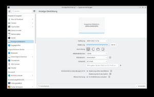 Abbildung 2: Insbesondere, wenn der Farbraum des Monitors den von sRGB übersteigt, raten wir derzeit vom Verwenden des systemweiten Farbmanagements von Wayland ab.