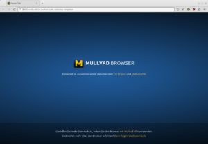 Abbildung 6: Auch der Mullvad-Browser basiert auf Mozilla Firefox.