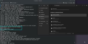 Abbildung 7: Der Dateimanager Nautilus im Arch-Container bindet nicht nur das Home-Verzeichnis des Hosts ab, sondern greift auch transparent auf darin verknüpfte Shares zu.
