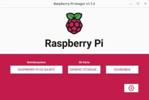 Abbildung 1: Mit den RPI-Imager bereiten Sie die SD-Karte auf ihren Einsatz vor.