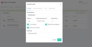 Abbildung 1: Der Nginx Proxy Manager bietet eine einfache Lösung, um selbstgehosteten Diensten einen sicheren Zugang zum Internet zu ermöglichen.