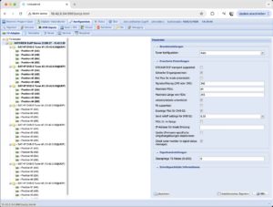 Abbildung 1: Hat die Einrichtung des EXIP&nbsp;418 geklappt, tauchen dessen Tuner samt der unterst&uuml;tzten Positionen automatisch in Tvheadend auf.