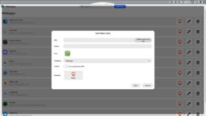 Abbildung 4: Mit den <span class="ui-element">Web-Apps</span> erscheinen Onlineanwendungen wie lokal installierte Programme nutzen.