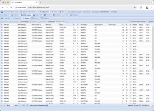 Abbildung 4: Sind alle Satelliten korrekt eingerichtet, beginnt Tvheadend automatisch mit der Suche nach Sendern. Taucht hier <span class="ui-element">FEHLER</span> auf, ist das nicht automatisch ein schlechtes Zeichen &ndash; viele Muxes sind schlicht nicht belegt.