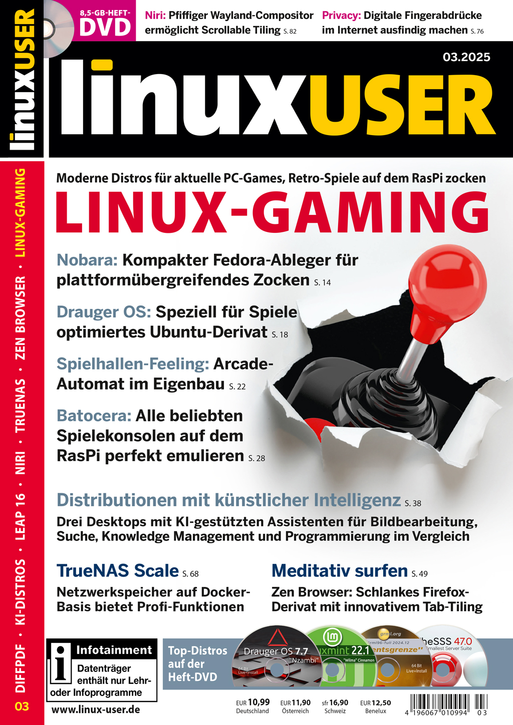 Heftcover LinuxUser 03/2025