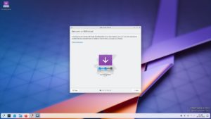 Abbildung 5: Als Installer von KDE&nbsp;Linux kommt das Calamares-Installer-Framework zum Einsatz. Das Standard-Dateisystem ist Btrfs.