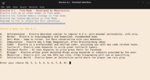 Abbildung 5: Bei MakuluLinux arbeitet die KI-Engine Electra&nbsp;AI im Terminal.