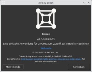 Abbildung 6: Gnome Boxen hilft bei der schnelle Virtualisierung einer Distribution ohne viele Optionen. &Uuml;ber ein Men&uuml; lassen sich viele Linux-Derivate direkt aus der Anwendung herunterladen.