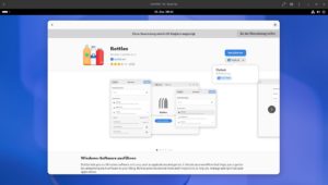 Abbildung 7: Die Paketverwaltung Gnome Software bietet Anwendungen f&uuml;r Gnome&nbsp;OS lediglich als Flatpak an.