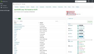 Abbildung 8: Die Entwicklung neuer OpenSuse-Distributionen findet auf einem von Suse entwickelten Webdienst statt, dem Open Build Service.