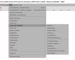 Abbildung 1: Gimp liefert in der Men&uuml;gruppe <span class="ui-element">Licht und Schatten</span> eine Reihe von Effekten, die dabei helfen, ein durchschnittliches Bild in ein beeindruckendes Motiv zu verwandeln.