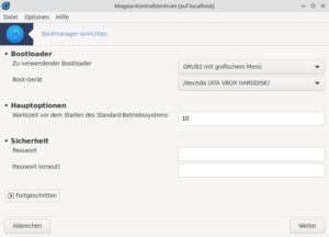 Abbildung 1: Bei von Mandrake Linux abstammenden Distributionen erm&ouml;glicht Drakboot eine pr&auml;zise Bootloader-Konfiguration.