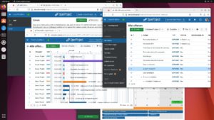 Abbildung 1: Die profitaugliche Projektmanagementanwendung OpenProject lässt sich in der Community-Edition auch für private Projekte nutzen.