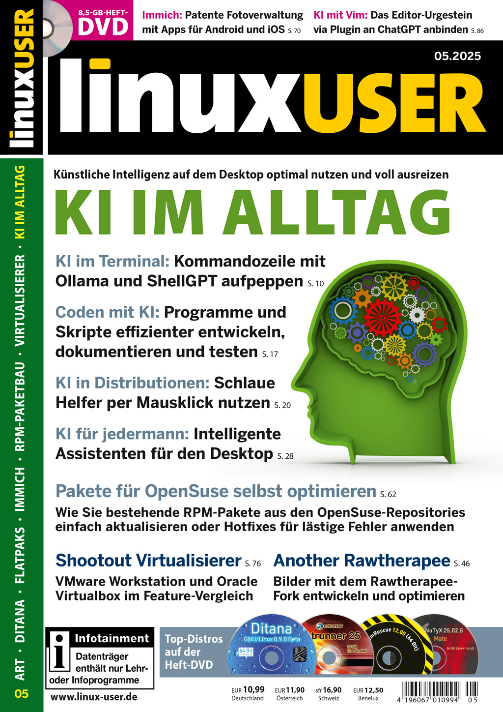 Heftcover LinuxUser 05/2025