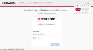 Abbildung 1: Vor dem Herunterladen der VMware gilt es, bei Broadcom einen Account zu erstellen.