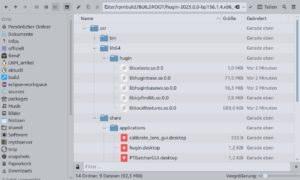 Abbildung 5: Der Abschnitt <code>%files</code> der SPEC-Datei muss entweder explizit oder per <code>*</code> alle beim Kompilieren entstandenen Dateien abbilden.