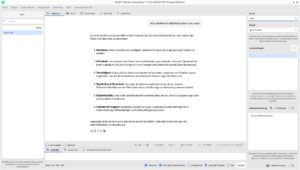 Abbildung 13: Im Kommunikationsstrang stellt PyGPT die Fragen und Antworten gut voneinander abgesetzt dar.