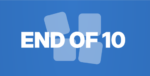 Logo der Kampagne "End of 10"