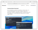Apple hat auf seiner Website das Containerization Framework angekündigt.