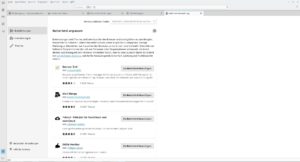 Abbildung 3: Die meisten Erweiterungen und Themes von Thunderbird funktionieren in Betterbird ebenfalls. Hier ist eine Auswahl an empfohlenen Erweiterungen zu sehen.