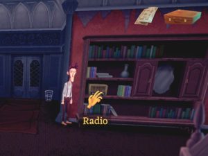 Abbildung 9: In Lenas Haus findet Harvey ein Radio, das in ihm eine Vision über Lenas Verschwinden auslöst.