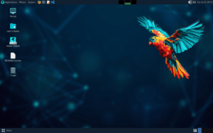 Screenshot Parrot OS 6.4