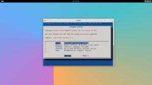 Abbildung 8: Die Konfiguration ist an den bekannten Dialog des Raspberry-Pi angelehnt. Dort lassen sich nicht nur diverse Einstellungen ändern, sondern auch Software nachinstallieren.