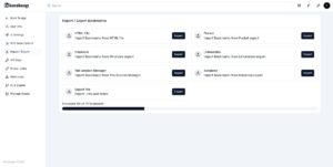 Abbildung 8: Beim Import unterstützt Karakeep unter anderem exportierte Datenbestände des bald von Mozilla eingestellten Diensts Pocket.