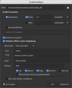 Abbildung 11: Einfügen eines Bilds mit <code>figure</code>-Umgebung.