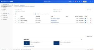 Abbildung 2: Die vorhandenen Images zeigt Docker Desktop &uuml;bersichtlich an.