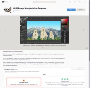 Abbildung 5: Die meisten Flatpaks auf Flathub sind potenziell unsicher und für vollen Lese- und Schreibzugriff auf das Dateisystem des Rechners konfiguriert.