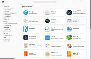 Abbildung 6: Viele Pakete auf Flathub tragen inzwischen den Verified-Haken, der besagt, dass die Entwickler der Software selbst das Flatpak erstellt haben.