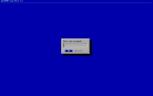 Abbildung 6: Ist kein Ignition-Konfigurations-Stick am System angeschlossen, fragt der MicroOS-Installer die wenigen einzugebenden Daten am Bildschirm ab.