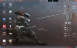 Desktop von Tsurugi Linux 25.11