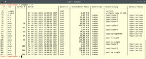 Abbildung 5: OpenSuse legt bei Aktionen der Softwareverwaltung und von YaST automatisch System-Snapshots an. Deren Anzahl l&auml;sst sich konfigurieren, um den Speicherplatzverbrauch zu begrenzen.