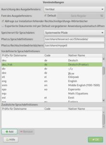 Abbildung 2: Mit der Fraktur-Option machen Sie Tesseract für Texte mit alten Schriften fit.