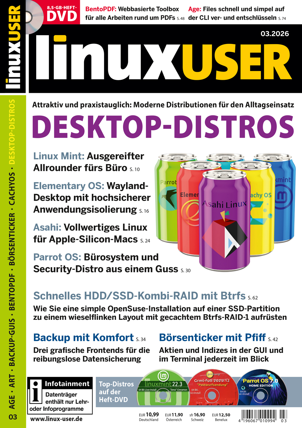 Heftcover LinuxUser 03/2026