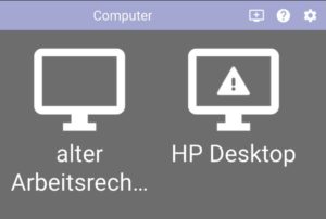 Abbildung 3: Moonlight ist das Gegenstück zu Sunshine: Ein Klick auf die verfügbaren Sunshine-Server zeigt den Desktop des entfernten Rechners wieselflink in einem Fenster oder im Vollbild.