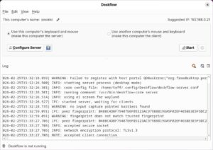 Abbildung 1: Ob die Software die Rolle des Servers oder des Clients übernimmt, wählen Sie in der Konfiguration aus.